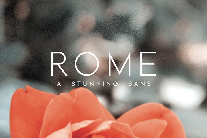 Example font Rome #1
